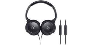 Audio-Technica ATH-WS55IBK Closed-Back Black Headphones image