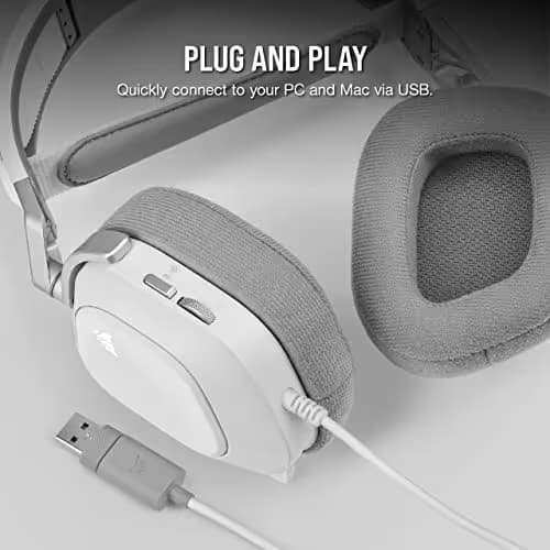 Corsair HS80 Gaming Headset RGB 7.1 Channel image