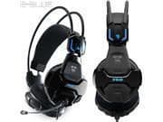 Cobra HS707 Closed-Back Headphones in Black / Blue main image