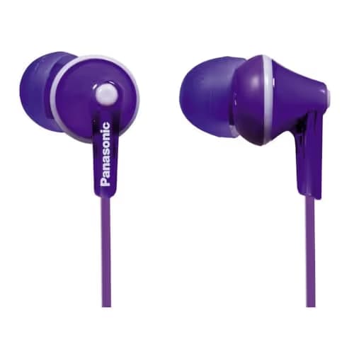 Panasonic RP-HJE125-V Closed Purple Earbud image