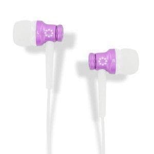 Memorex 98161 Closed-Back In-Ear Headphones Pink / White main image