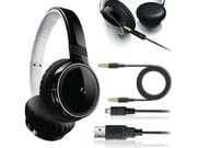 Philips SHB9100BK Closed-Back Headphones main image