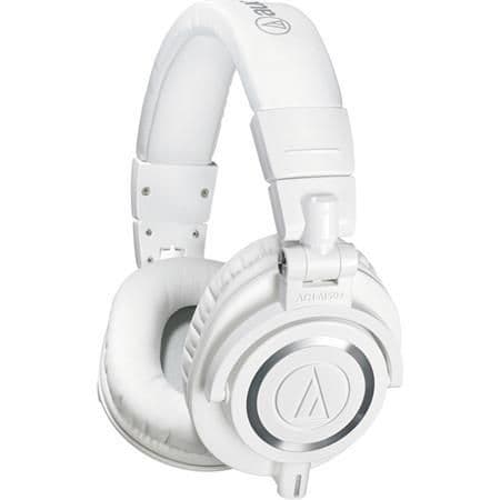 Audio-Technica ATH-M50x Closed-Back Headphones White image