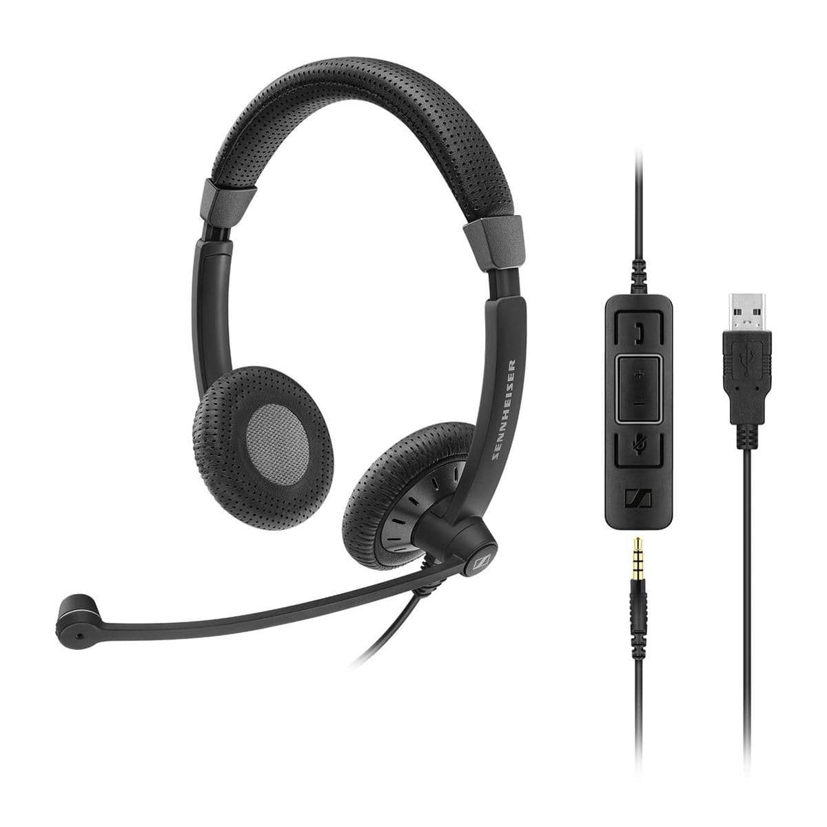 Sennheiser SC 75 USB CTRL Closed Wired Headset image