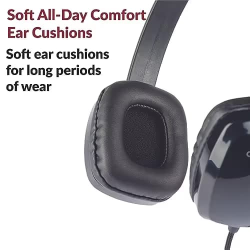 Cyber Acoustics ACM-6005 Closed Headphones image
