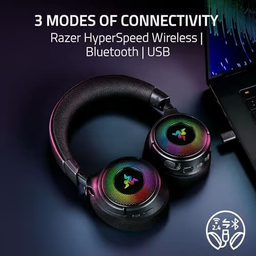Razer Kraken V4 Open-Back Black Gaming Headset image