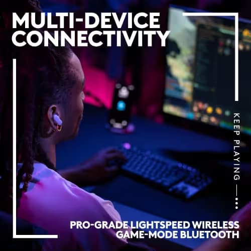 Logitech FITS Closed In-Ear Headset with Microphone image