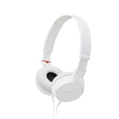 Sony MDR-ZX100 Closed White Headphones main image