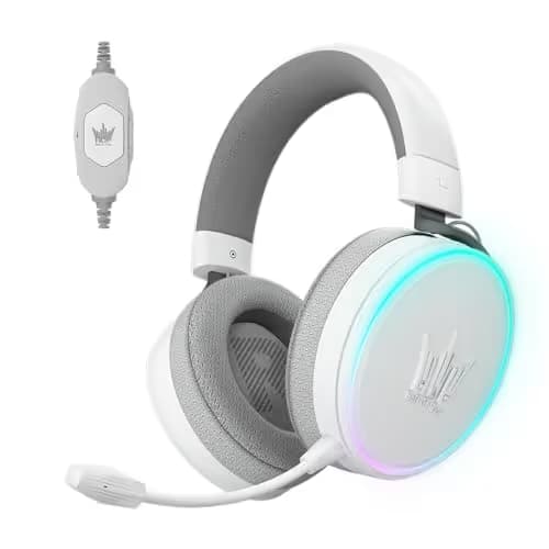 GALAX HOF Maestro Matte White 7.1 Channel Closed-Back Gaming Headset main image