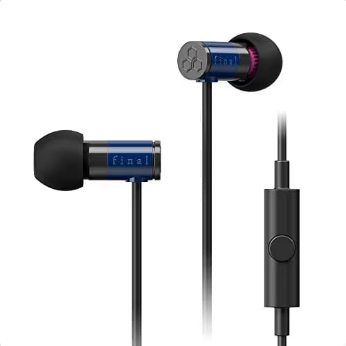 Final E1000C Closed-Back Wired Earbuds Blue / Black main image