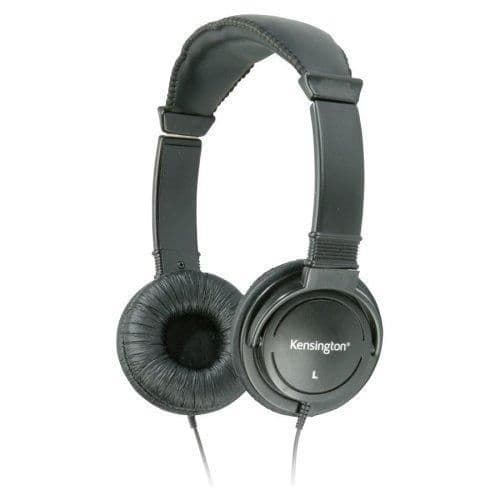 Kensington 951010 Closed-Back Black Headphones image