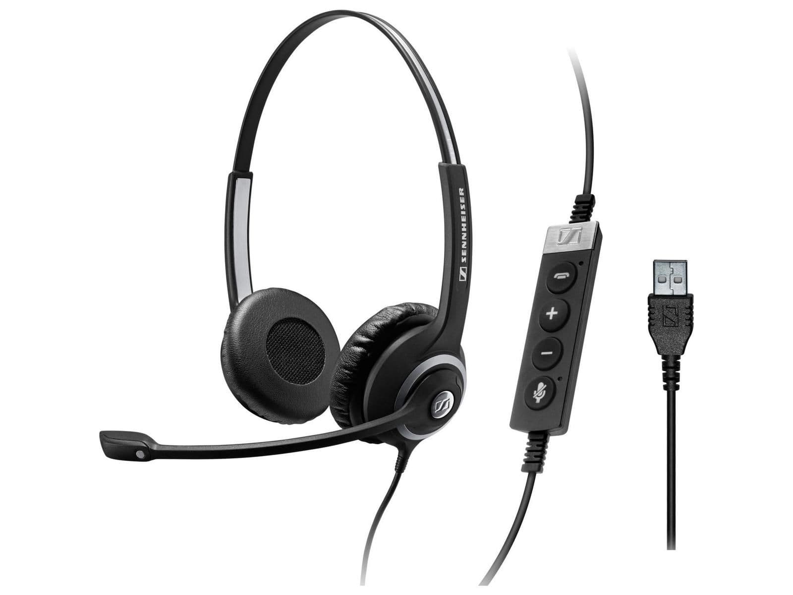 Sennheiser SC 260 USB CTRL II Closed-Back Wired Headphones image