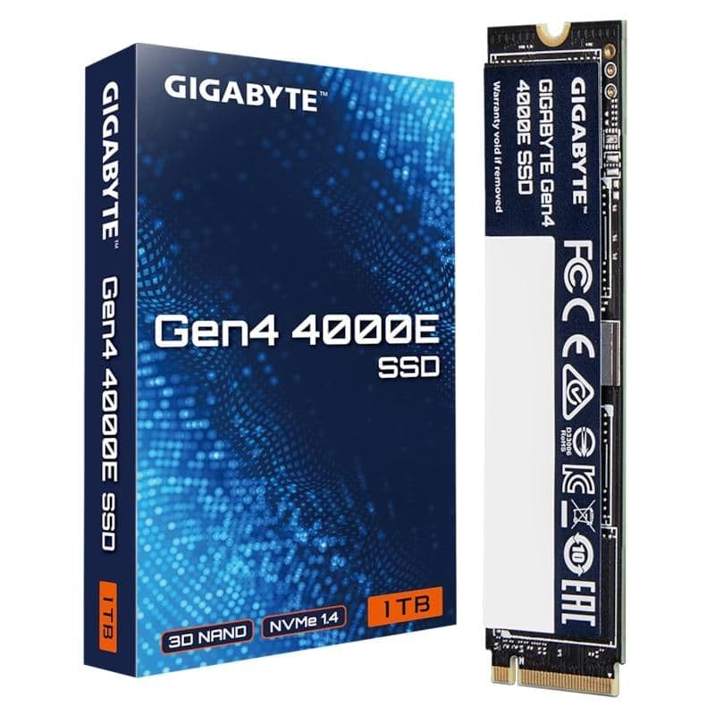 Gigabyte 4000E 1TB SSD M.2-2280 PCIe 4.0 X4 NVMe main image