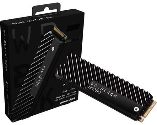 Western Digital Black SN750 500GB SSD M.2-2280 PCIe 3.0 X4 NVMe image