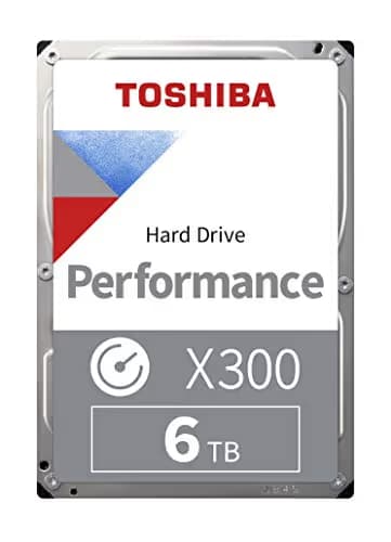 Toshiba X300 6TB HDD 3.5" 7200RPM SATA 6.0 Gb/s image