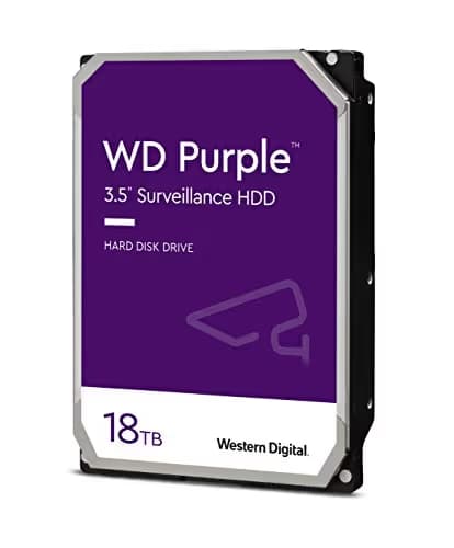 Western Digital Purple 18TB 3.5" HDD 7200RPM SATA 6.0 Gb/s Internal image