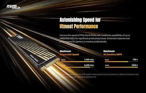 Klevv CRAS C925 500GB SSD M.2-2280 PCIe 4.0 x4 NVMe image
