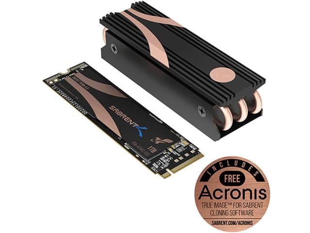 Sabrent Rocket 4.0 1TB SSD M.2-2280 PCIe 4.0 NVMe main image