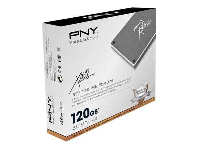 PNY XLR8 120GB SSD 2.5" SATA image