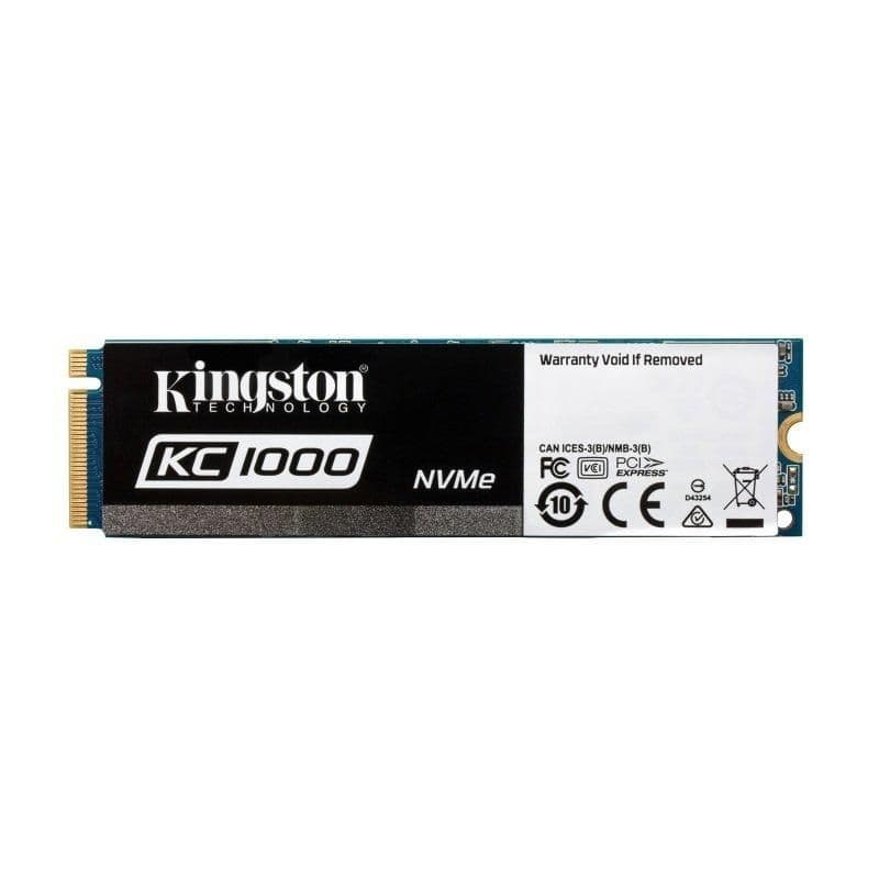 Kingston KC1000 960GB SSD M.2-2280 PCIe 3.0 x4 NVMe main image