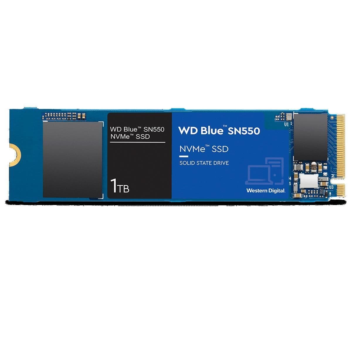 Western Digital Blue SN550 1TB SSD M.2-2280 PCIe 3.0 X4 NVMe main image
