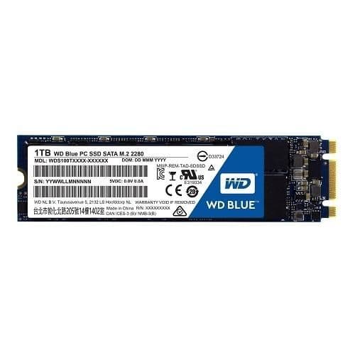 Western Digital Blue 1TB M.2-2280 SSD SATA image