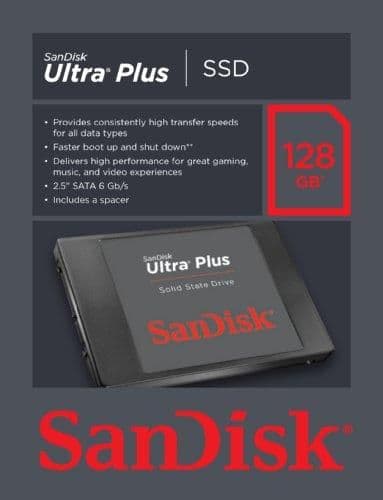 SanDisk Ultra Plus 128GB SSD 2.5" SATA image