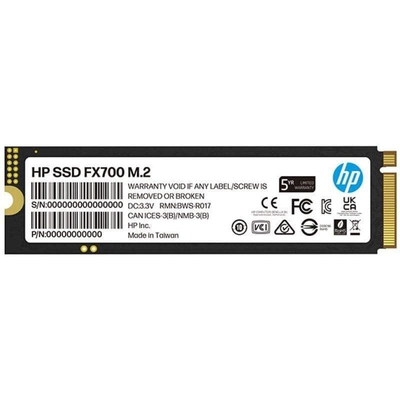 HP FX700 4TB SSD M.2-2280 PCIe 4.0 X4 NVMe image