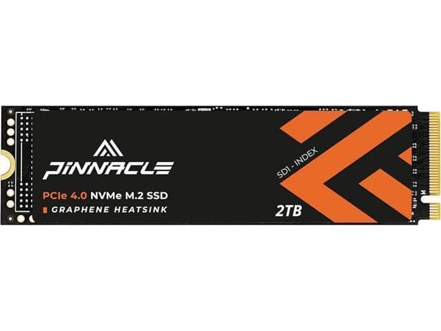 Timetec PINNACLE SD1-INDEX 2TB SSD M.2-2280 PCIe 4.0 X4 NVMe image