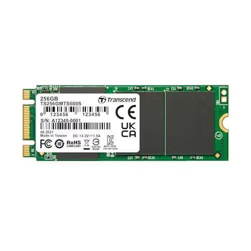 Transcend MTS600 256GB M.2-2260 SSD SATA main image