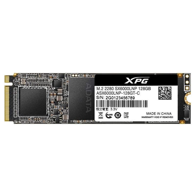 XPG SX6000 Lite 128GB SSD M.2 PCIe 3.0 NVMe image
