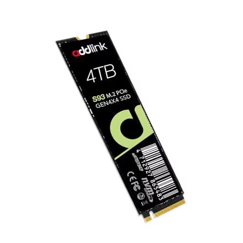 Addlink S93 4TB SSD M.2-2280 PCIe 4.0 X4 NVMe main image