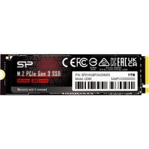 Silicon Power UD80 1TB M.2-2280 SSD PCIe 3.0 x4 NVMe main image