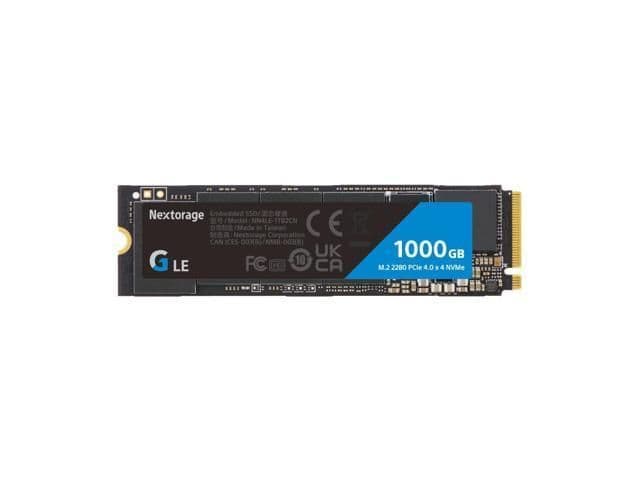 Nextorage G-Series LE 1TB SSD M.2-2280 PCIe 4.0 X4 NVME image
