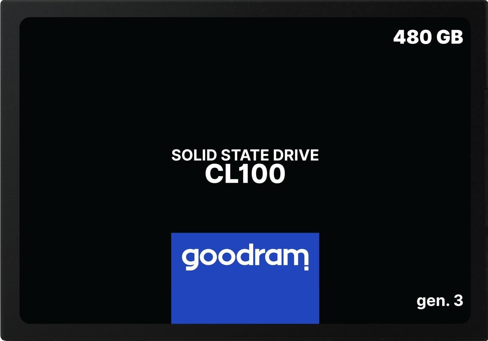 GOODRAM CL100 gen.3 480GB SSD 2.5" SATA 6.0 Gb/s image