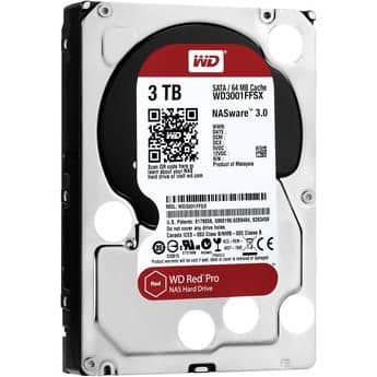 Western Digital Red Pro 3TB HDD 3.5" SATA main image