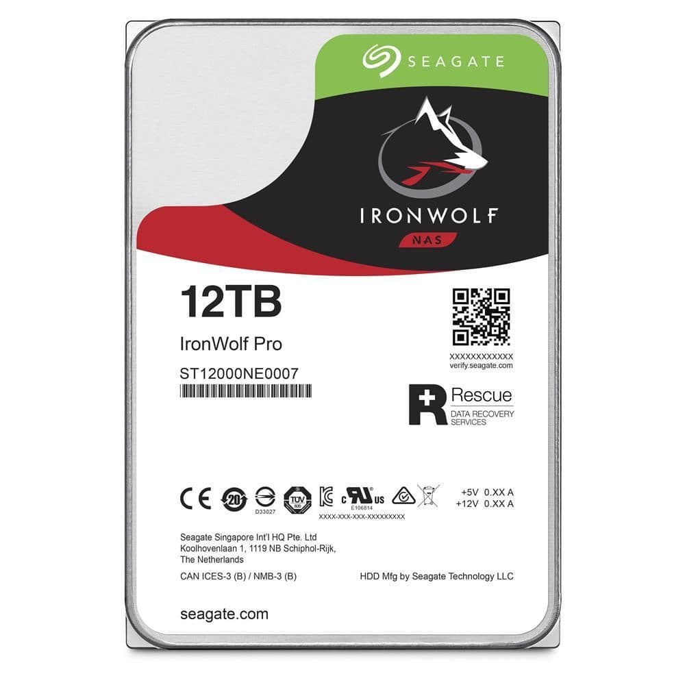 Seagate IronWolf Pro 12TB HDD 3.5" SATA main image