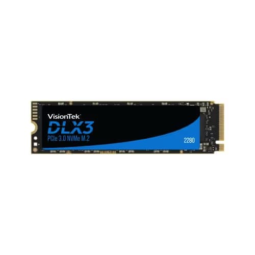 VisionTek DLX3 256GB SSD M.2-2280 PCIe 3.0 X4 NVMe image
