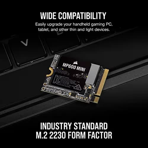 Corsair MP600 MINI 2TB M.2-2230 SSD PCIe 4.0 NVMe image