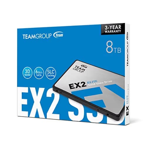 TEAMGROUP EX2 8TB SSD 2.5" SATA 6.0 Gb/s image