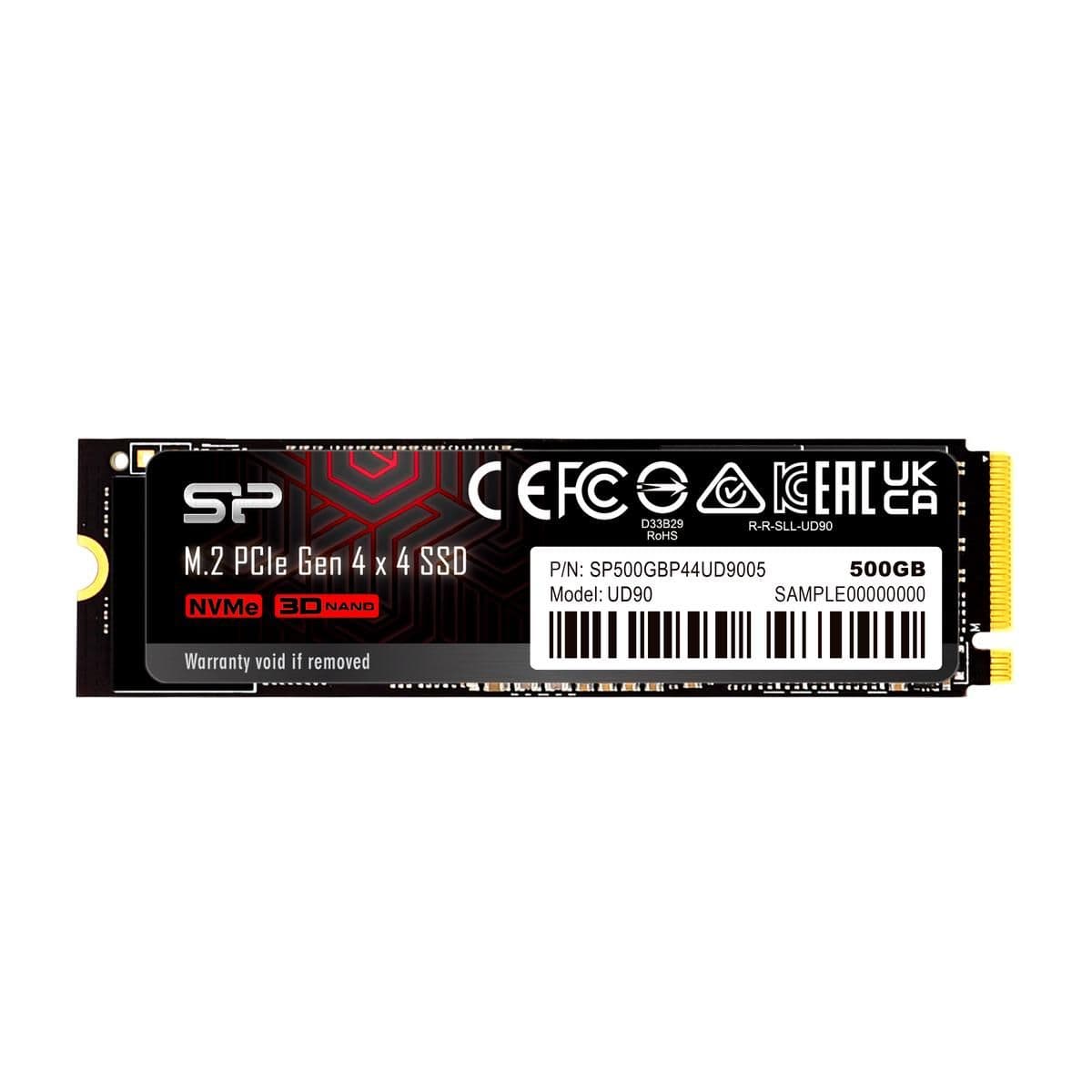 Silicon Power UD90 500GB SSD M.2-2280 PCIe 4.0 X4 NVMe main image
