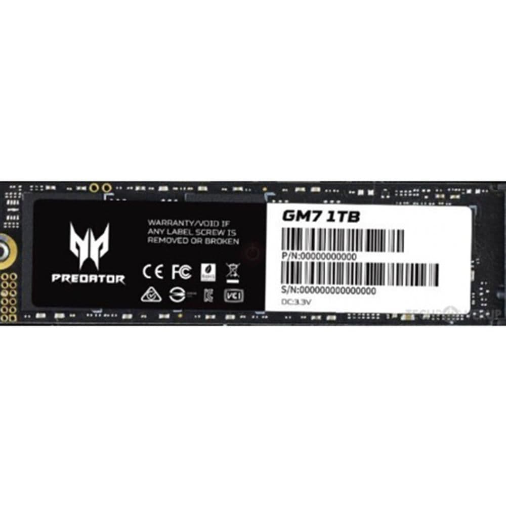 Acer Predator GM7 1TB M.2 SSD PCIe 4.0 NVMe main image