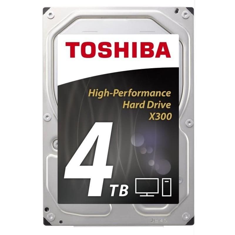 Toshiba X300 4TB 3.5" HDD 7200RPM SATA Internal main image