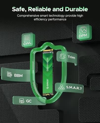 Orico D10 1TB M.2-2280 SSD PCIe 3.0 X4 NVMe image