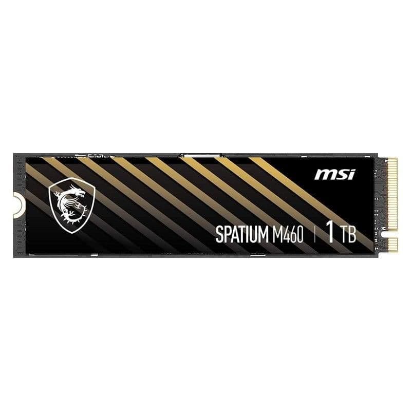 MSI SPATIUM M460 1TB SSD M.2-2280 PCIe 4.0 x4 NVMe main image