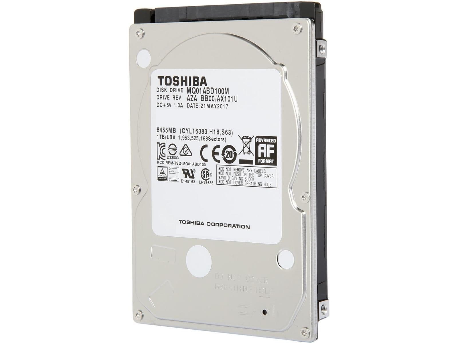 Toshiba MQ01ABD100M 1TB HDD 5400RPM 2.5" SATA 6.0 Gb/s main image