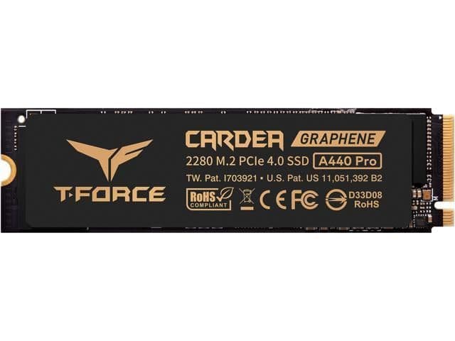 TEAMGROUP T-Force Cardea A440 Pro 4TB SSD M.2-2280 PCIe 4.0 X4 NVMe main image