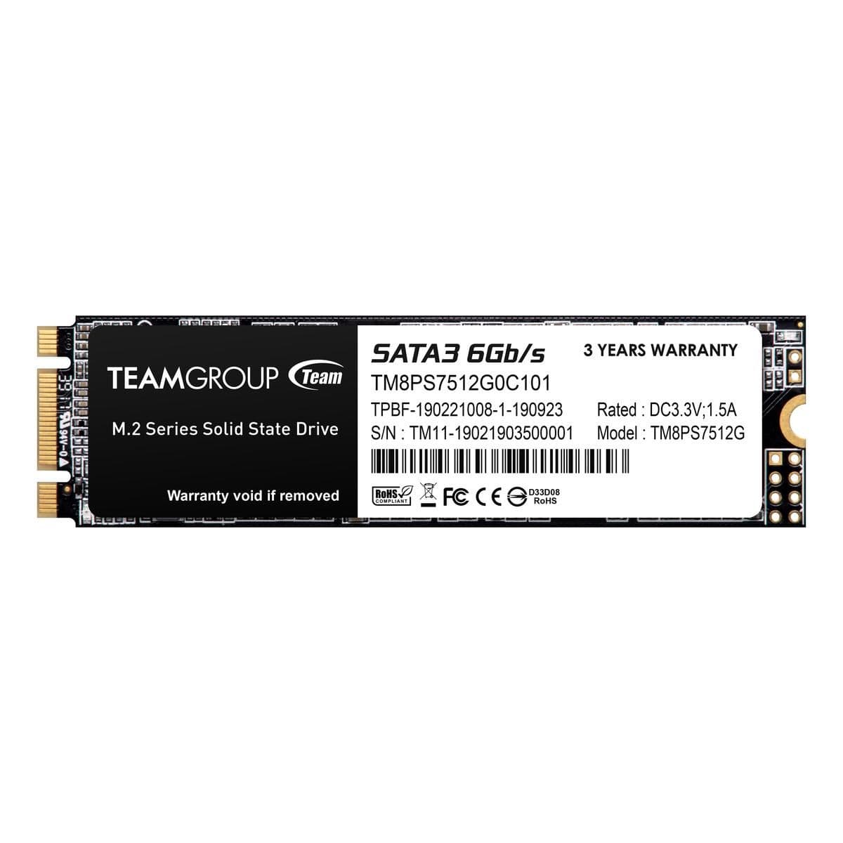 TEAMGROUP MS30 512GB SSD M.2-2242 SATA main image