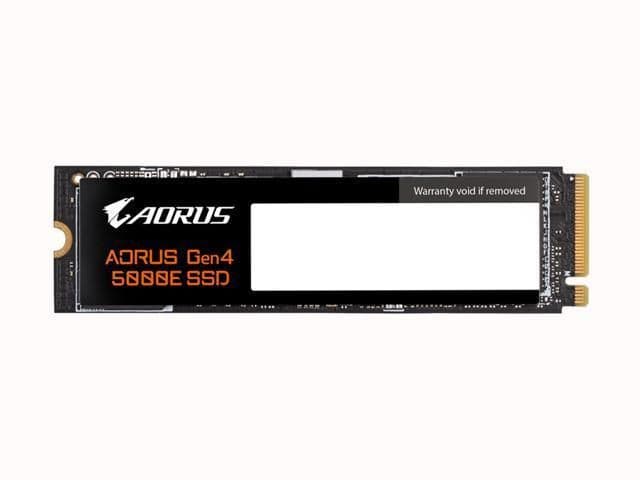 Gigabyte AORUS Gen4 5000E 1TB SSD M.2 PCIe 4.0 NVMe main image