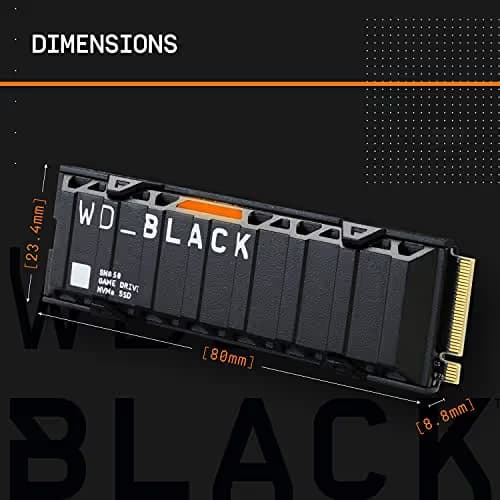 Western Digital Black SN850 500GB SSD M.2-2280 PCIe 4.0 X4 NVMe image